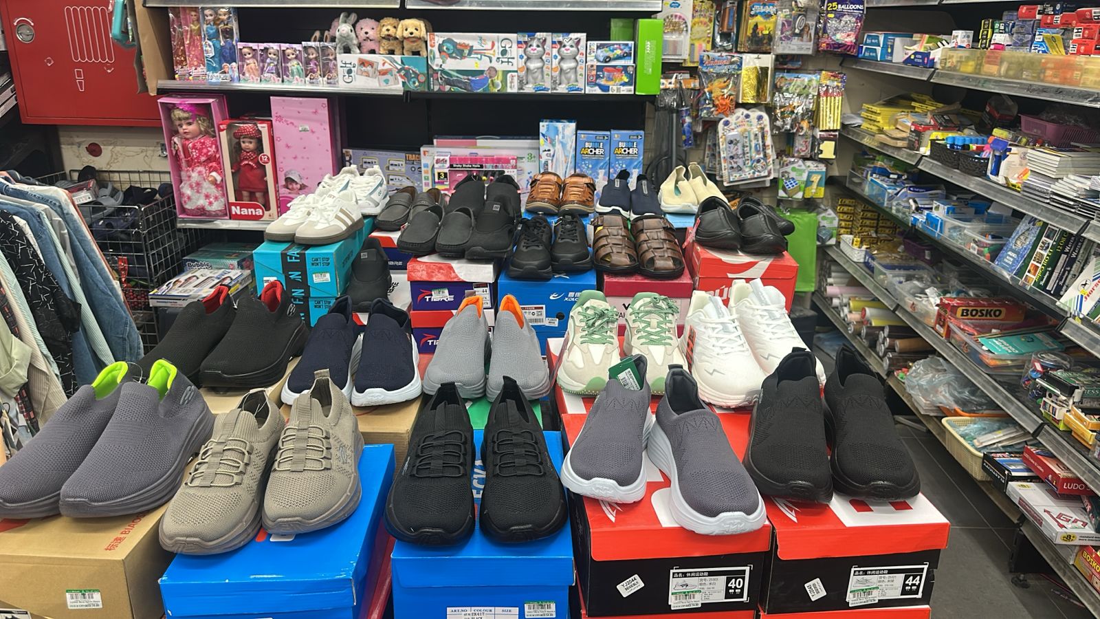 Footwear display