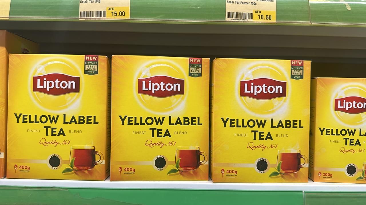 Tea aisle